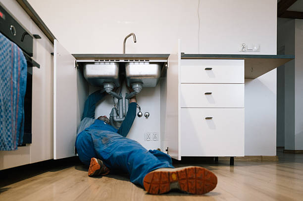 Professional Drain Cleaning technician working in Colts Neck, NJ